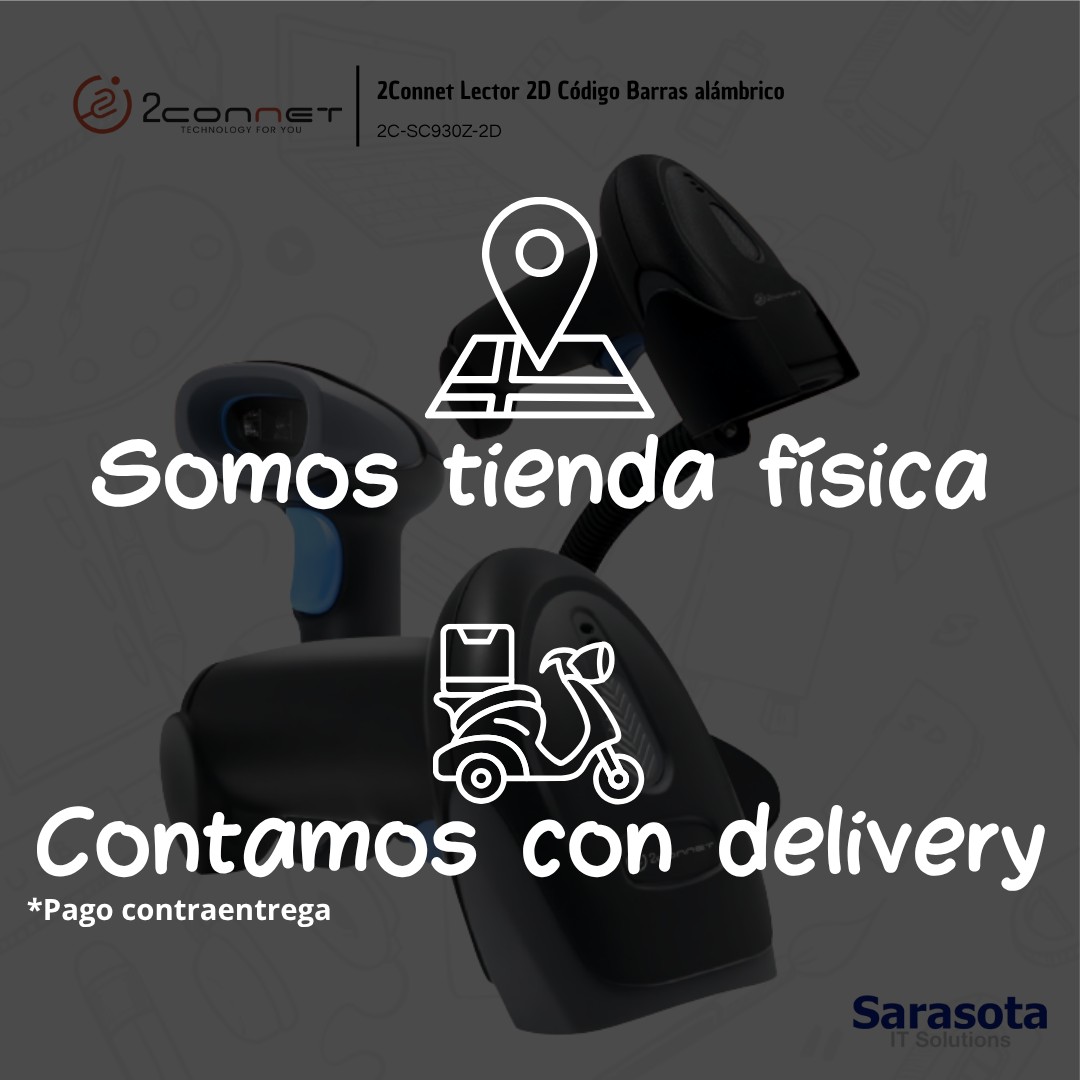 accesorios para electronica - Lector de códigos de barra 2D 2Connet 2
