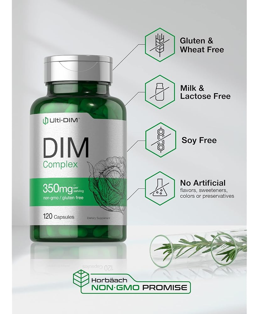 Salud y Equipamiento Médico - Suplemento De Complejo Dim 350 Mg 120 Cápsulas 3