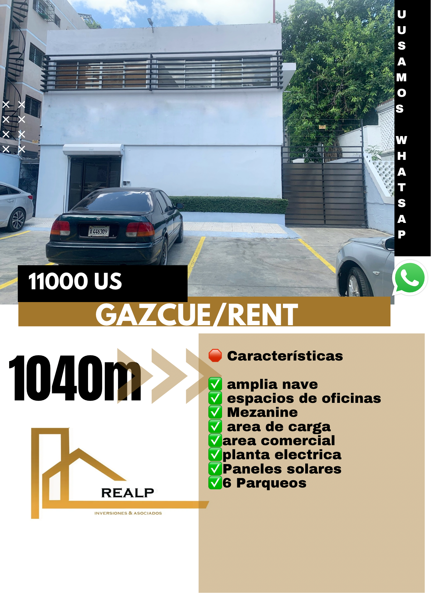 oficinas y locales comerciales - Alquiler local comercial Gazcue 