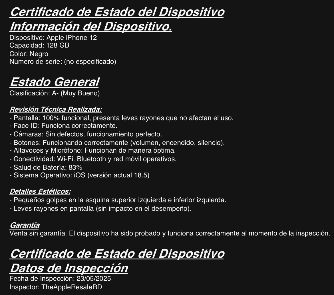 celulares y tabletas - iPhone 12 128gb Factory Unlocked 7