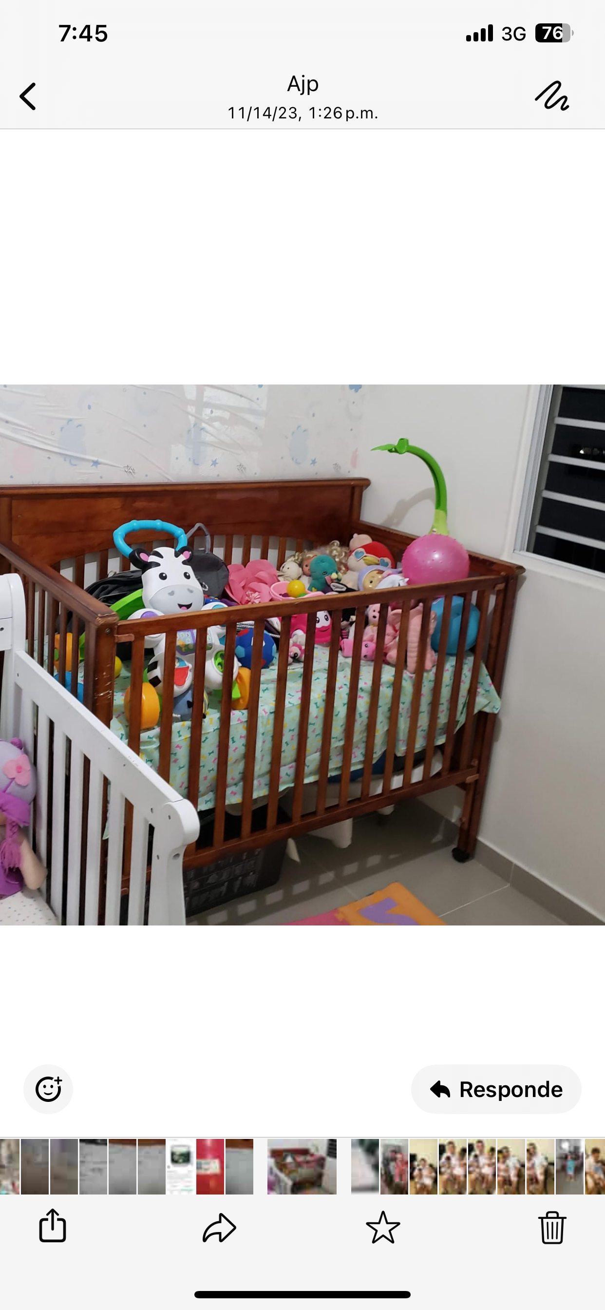 muebles - Cuna como nueva con colchón incluido. 0