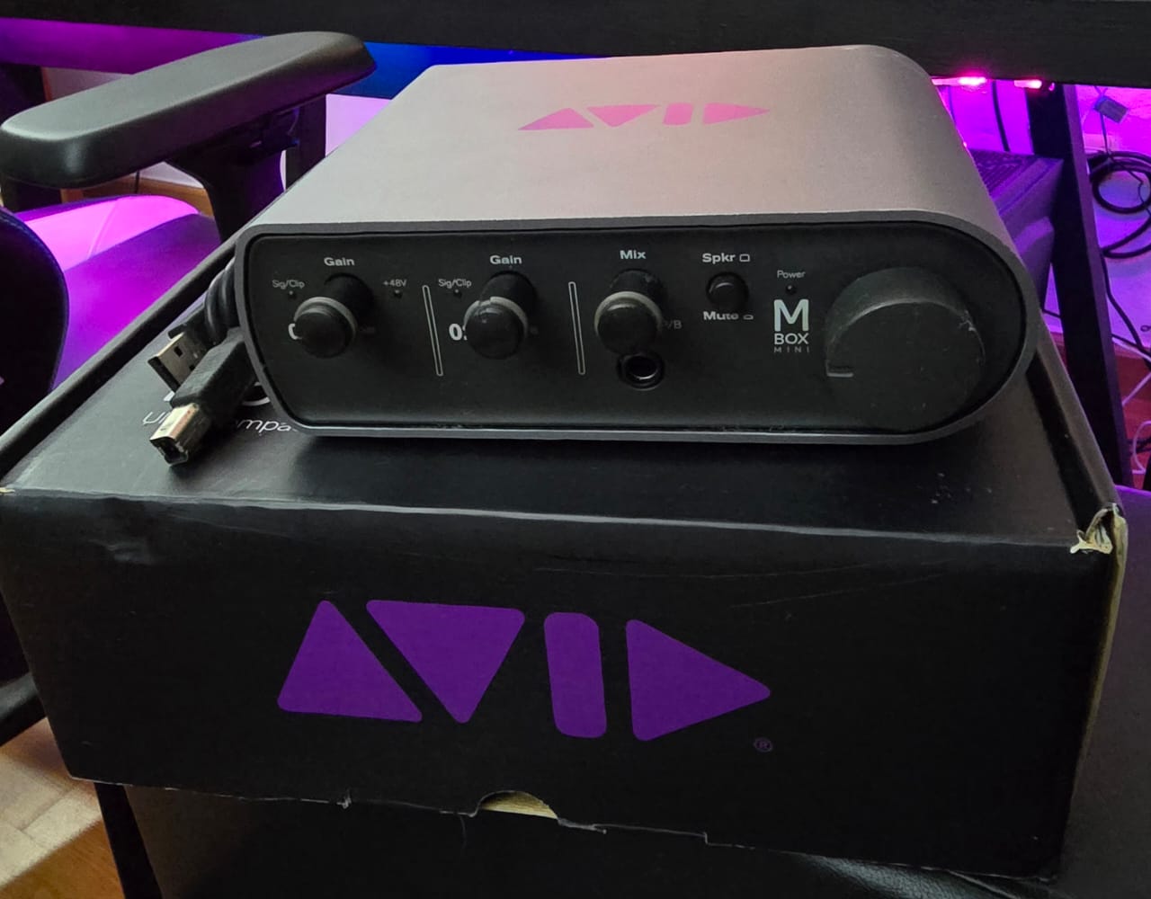 instrumentos musicales - Mbox 3 Mini, Tarjeta de sonido  0