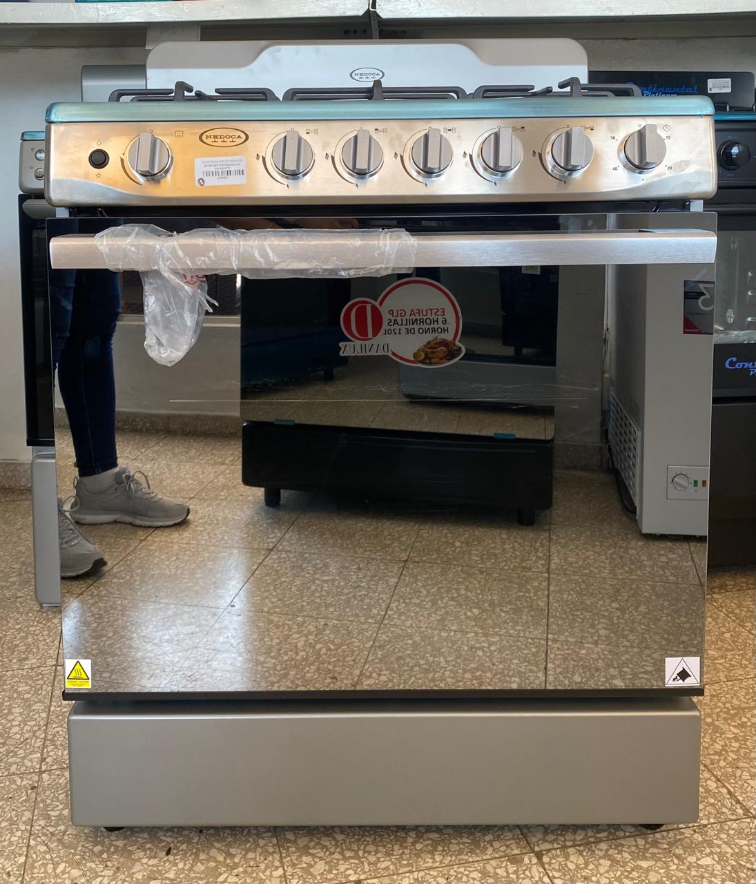 electrodomesticos - Estufa Nedoca de 30 pulgadas
Modelo EN-305HFS
Niquela completa 
 3