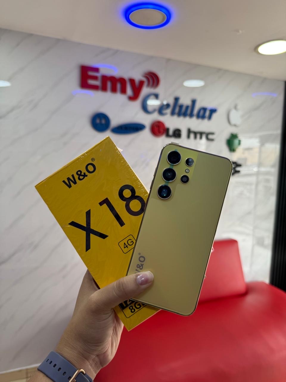 celulares y tabletas - Celular W&O X 18 128/8 GB  1