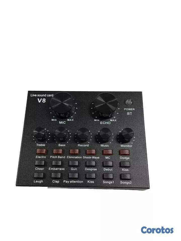 camaras y audio - Mezcladora efecto de sonido voz  2