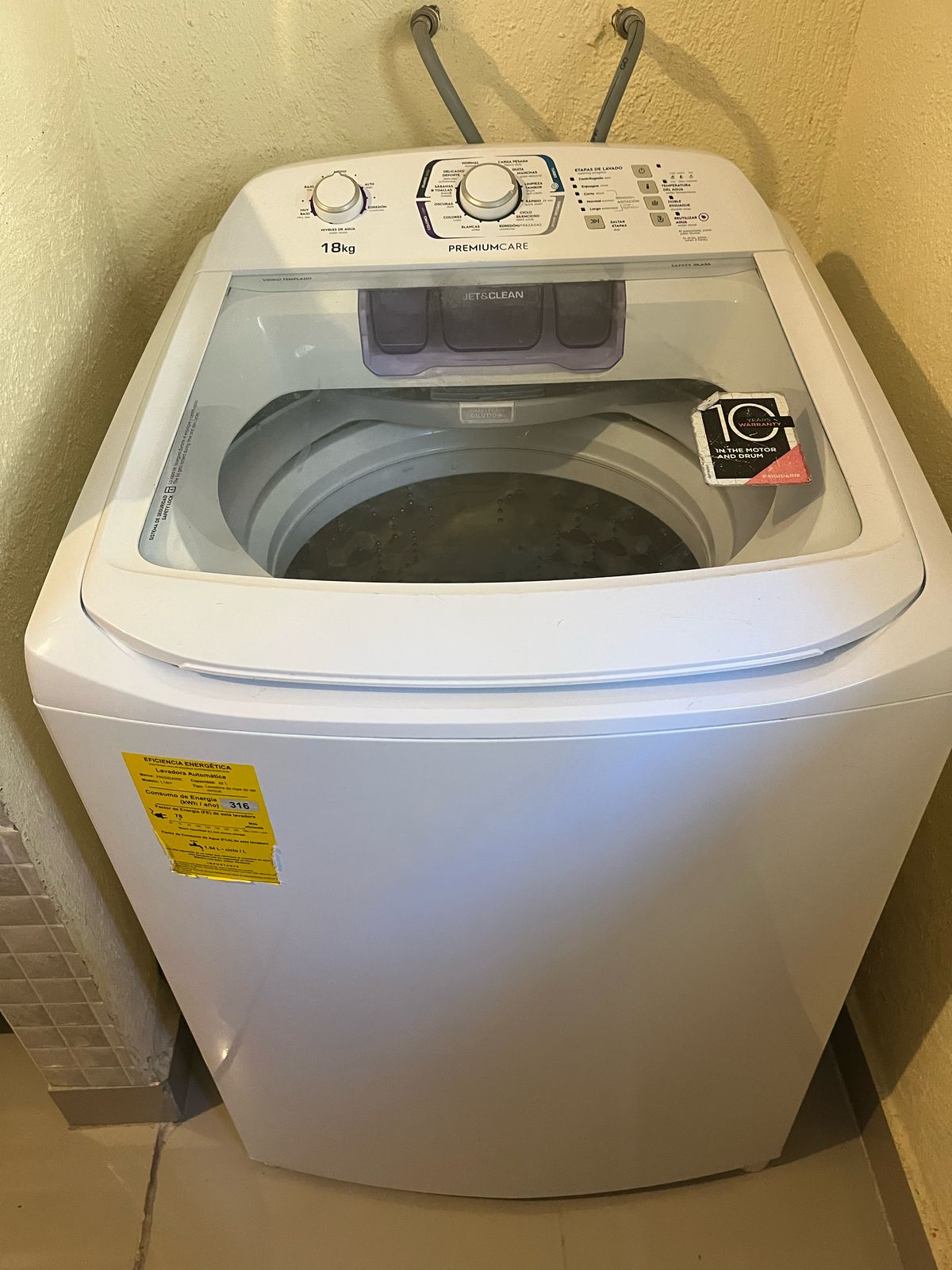 electrodomesticos - Lavadora automática 18 kilos  2