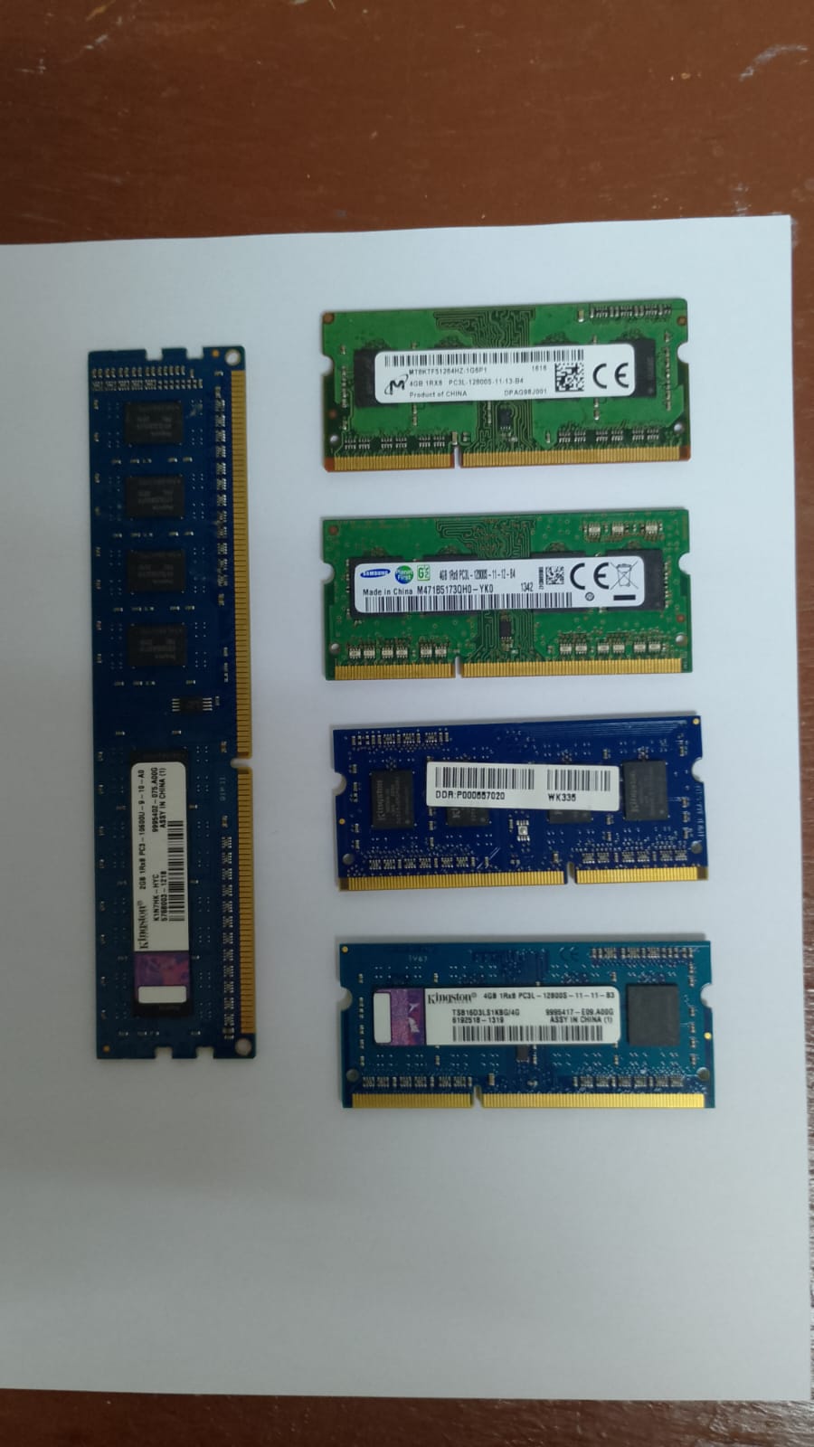 computadoras y laptops - Memoria para tu PC y Laptops 