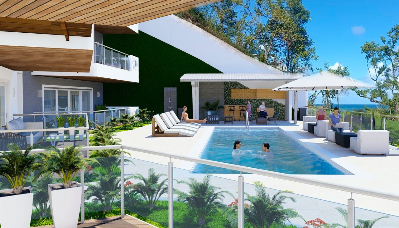 apartamentos - Apartamentos de 1 y 2 habitaciones en venta cerca de la playa Las Terrenas 2