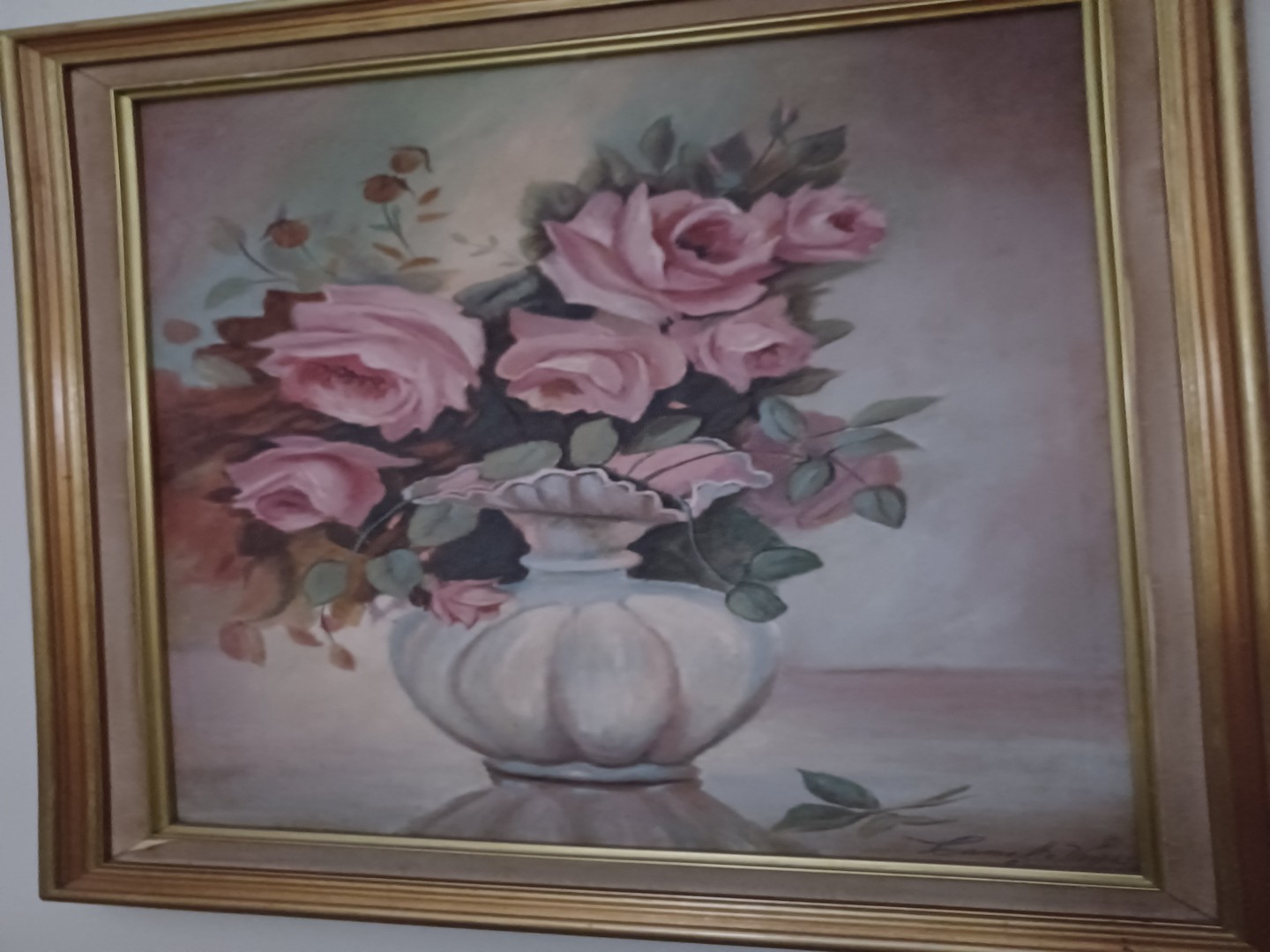 decoración y accesorios - Cuadro en pintura de oleo 1