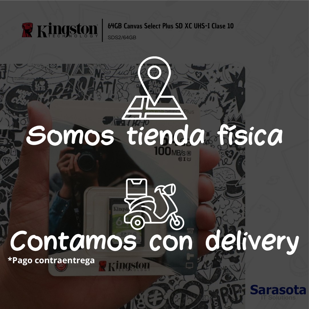 accesorios para electronica - kingston Canvas Select Plus SDXC 64GB 3