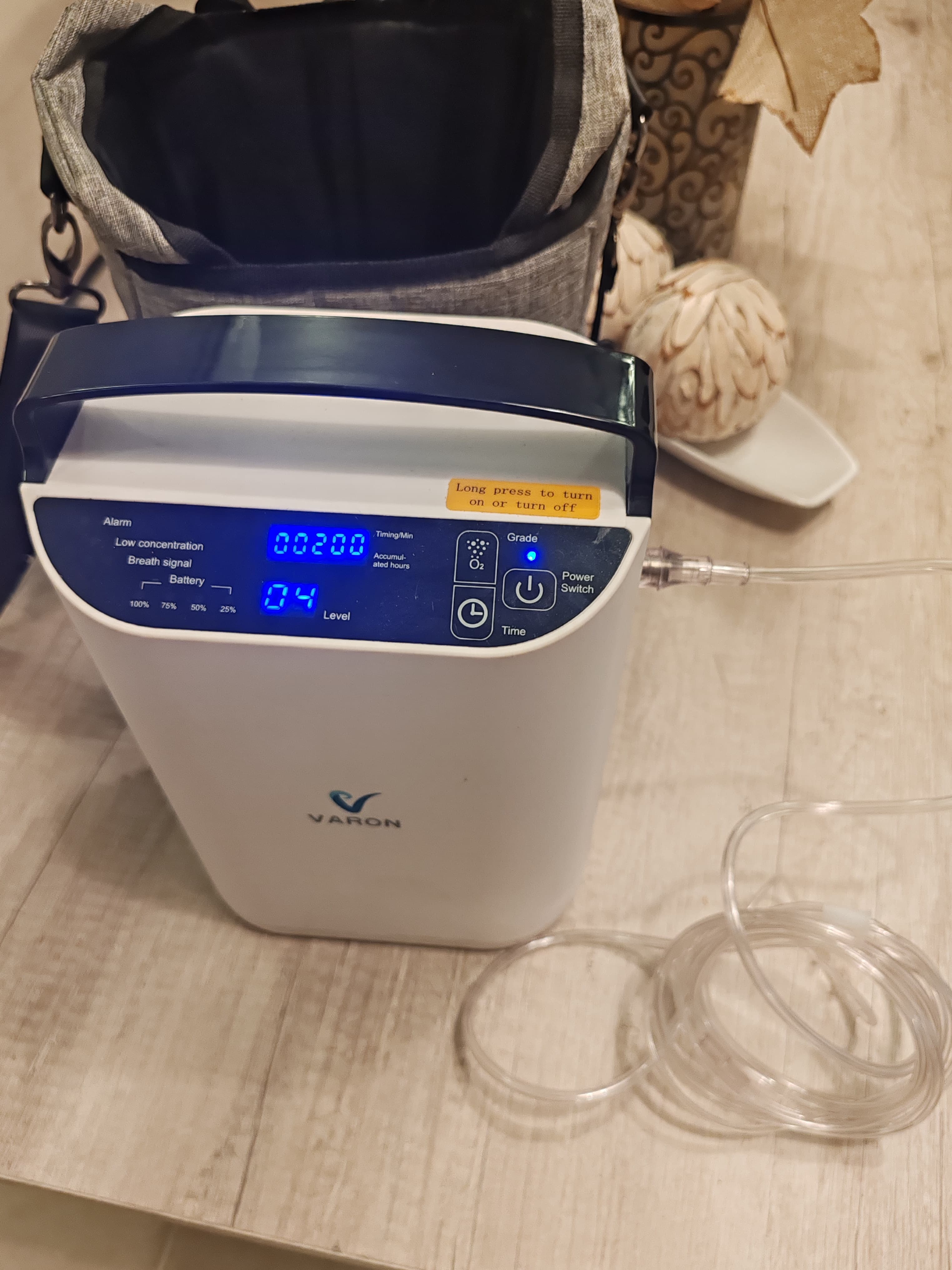 otros electronicos - Vendo Concentrador de Oxígeno Portátil VARON 1