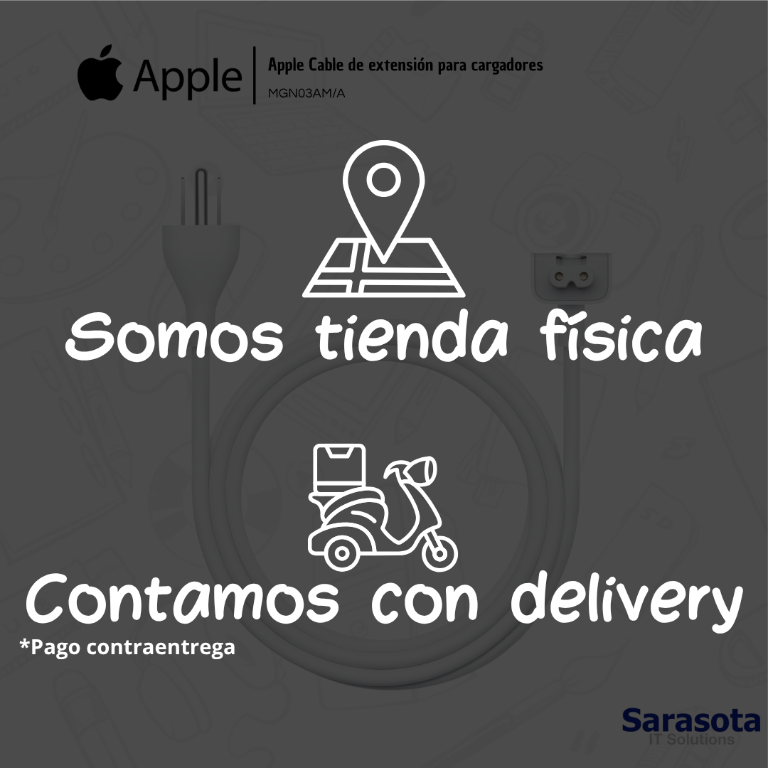 accesorios para electronica - Apple Cable de extensión para cargadores 3