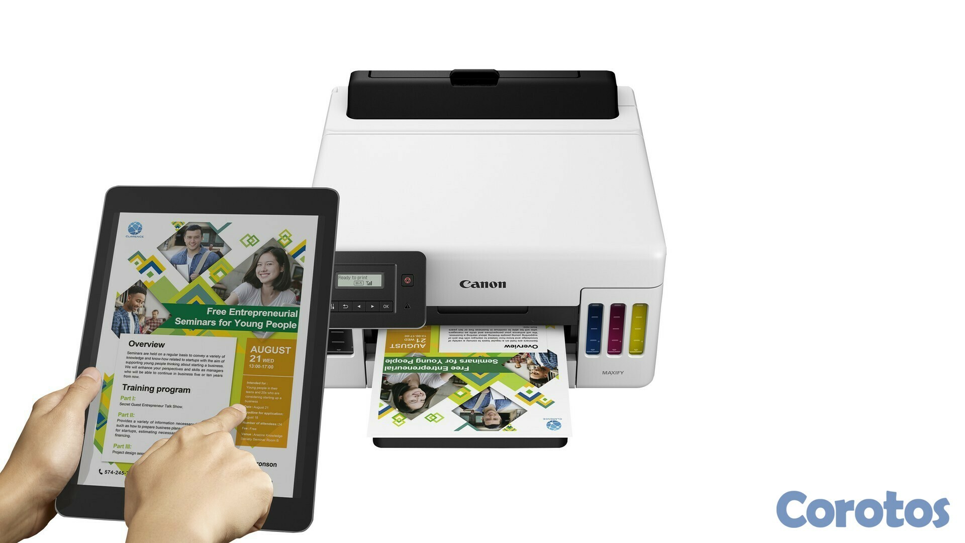 impresoras y scanners - CANON GX5010 MAXIFY, INALÁMBRICA MEGATANK, ALTA PRODUCTIVIDAD DE IMPRESIÓN 3