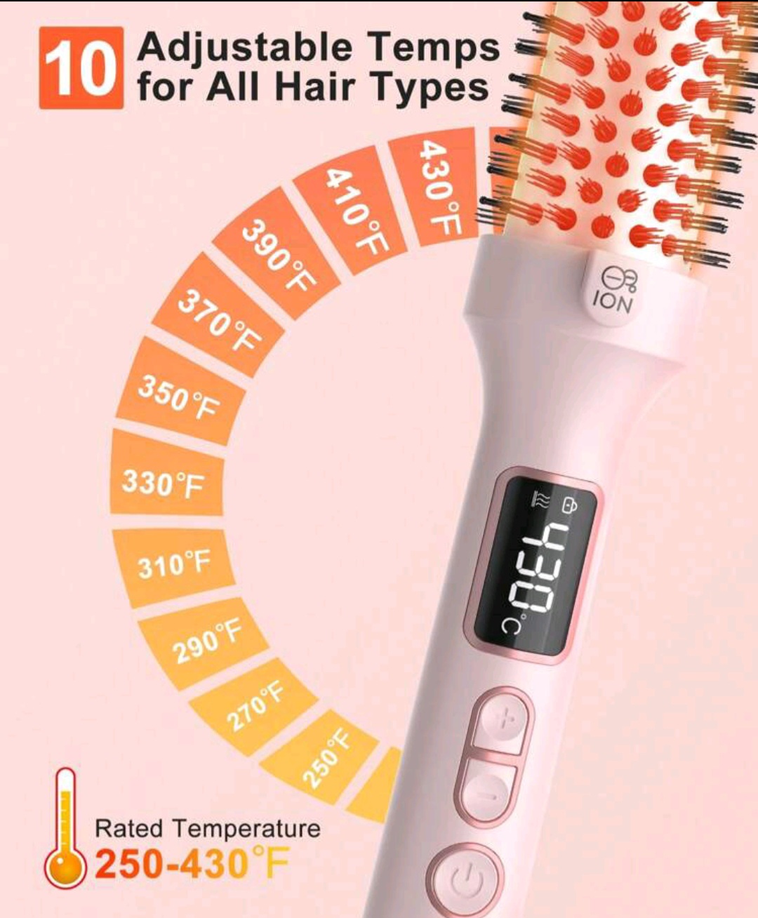 salud y belleza - Thermal Brush cepillo alisador  2