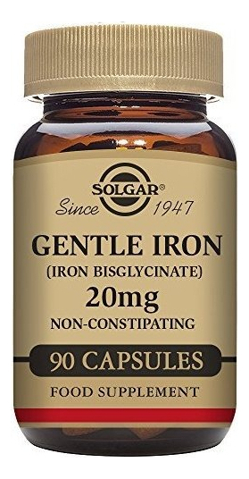 Salud y Equipamiento Médico - Solgar Hierro Suave 25 Mg, 90 Capsulas Vegetales. 0