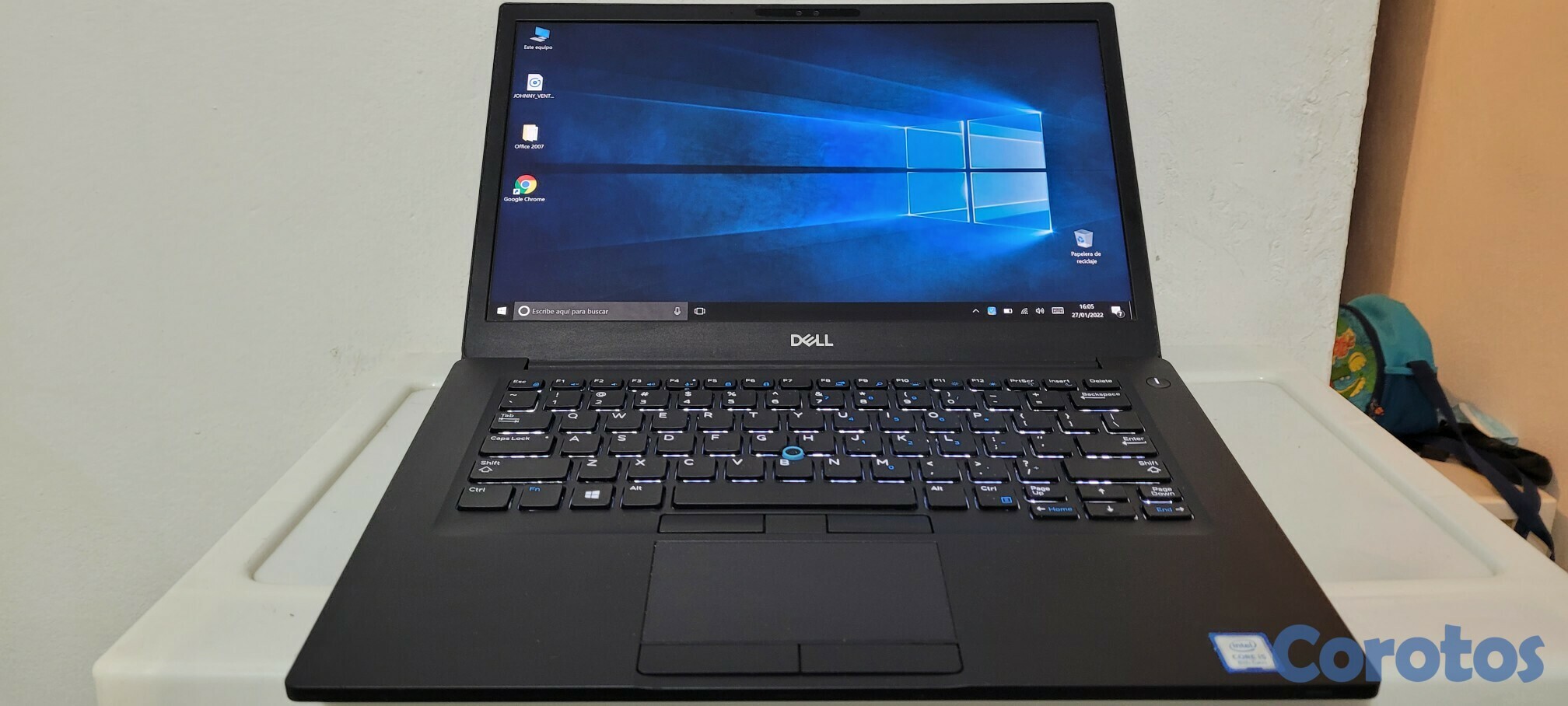computadoras y laptops - Dell 7480 14 Pulg Core i7 2.80ghz Ram 16gb ddr4 Disco 1TB Video 8gb 1