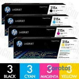 computadoras y laptops - TONER HP 215A  TOTALMENTE ORIGINALES EN TODOS LOS COLORES 