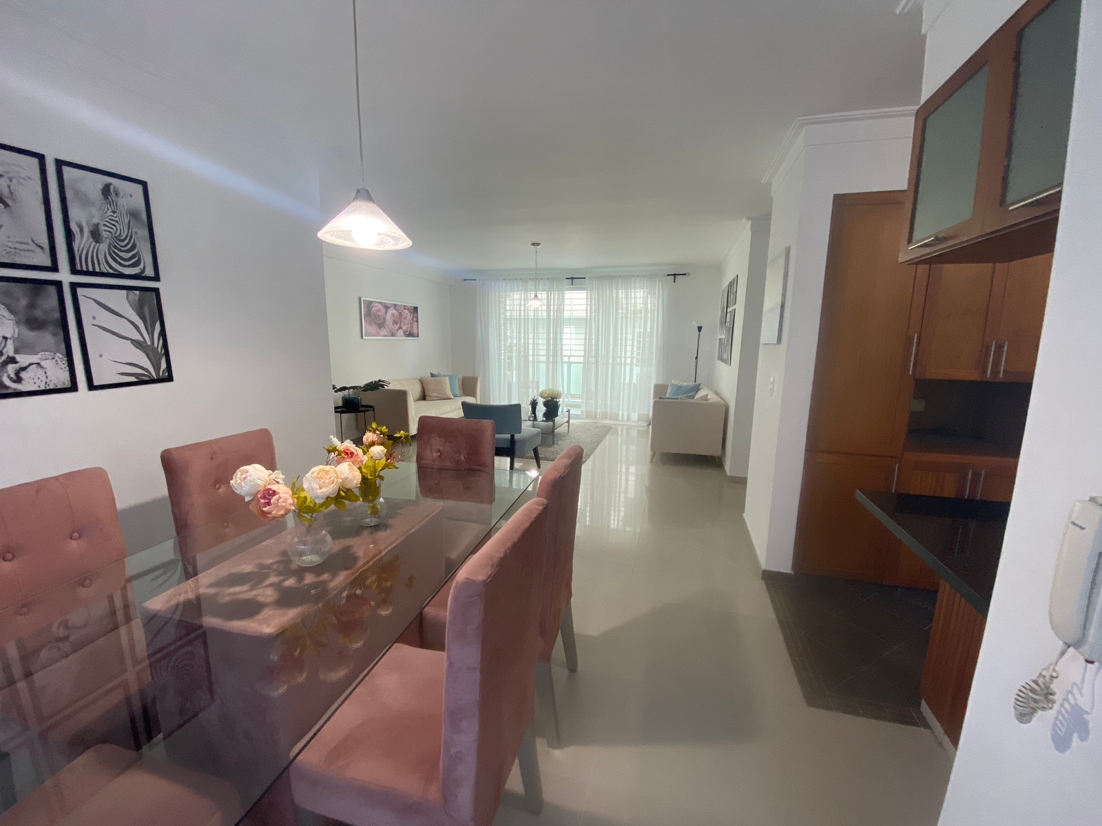 apartamentos - ALQUILER AMPLIO APT EN NACO  5
