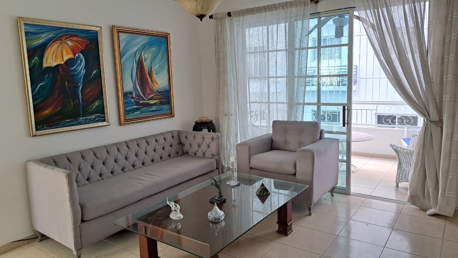 apartamentos - APARTAMENTO AMUEBLADO EN EL EVARISTO MORALES. 