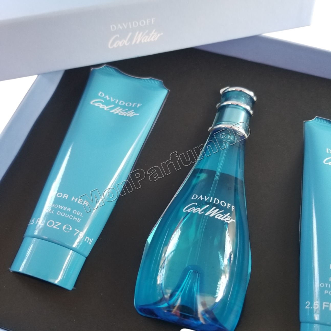 salud y belleza - Perfume Cool Water damas by Davidoff. Estuche 3