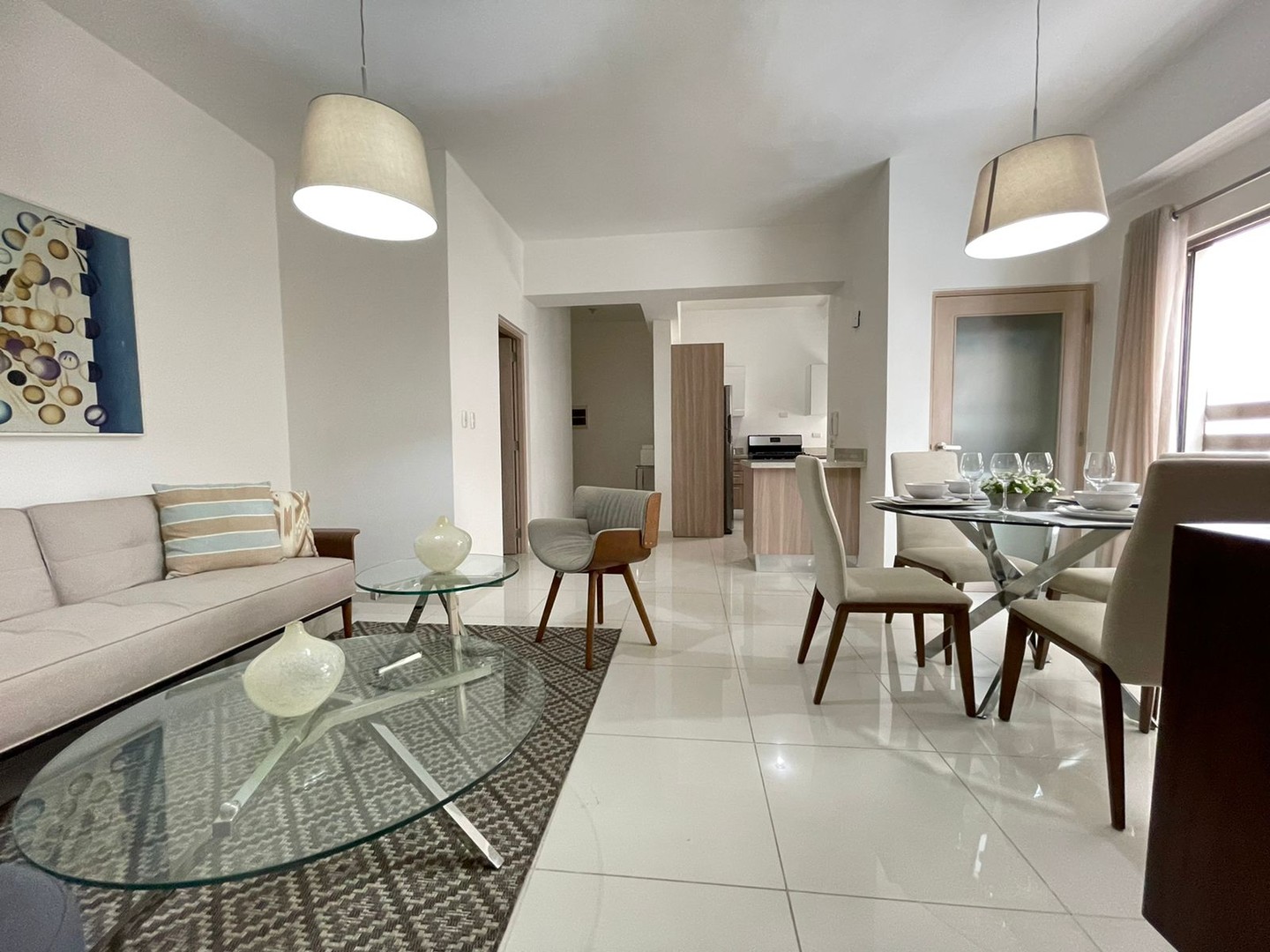 apartamentos - Apartamento amueblado en Piantini  2