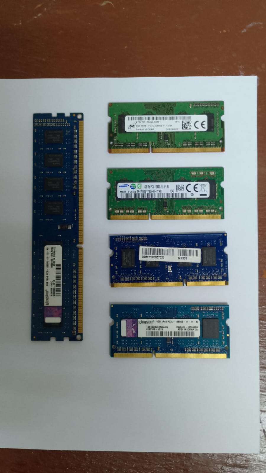 computadoras y laptops - Memoria para tu PC y Laptops  1