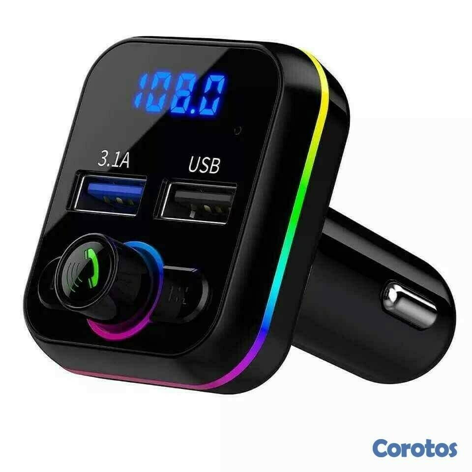 accesorios para electronica - Adaptador via FM para radio de vehiculos con función,USB, micro SD M34