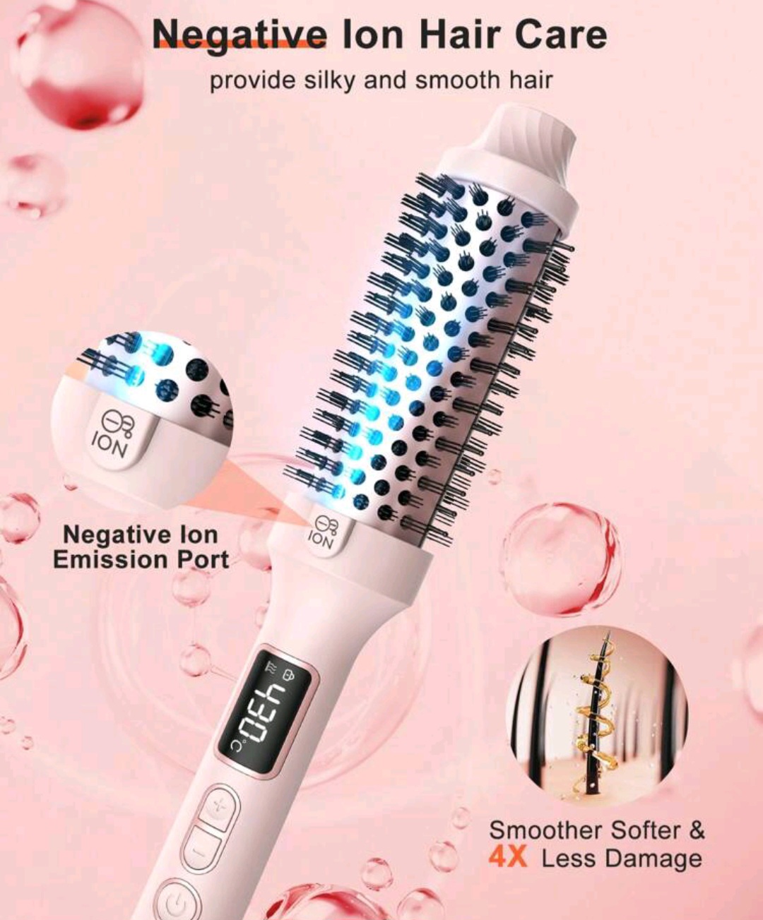 salud y belleza - Thermal Brush cepillo alisador  3