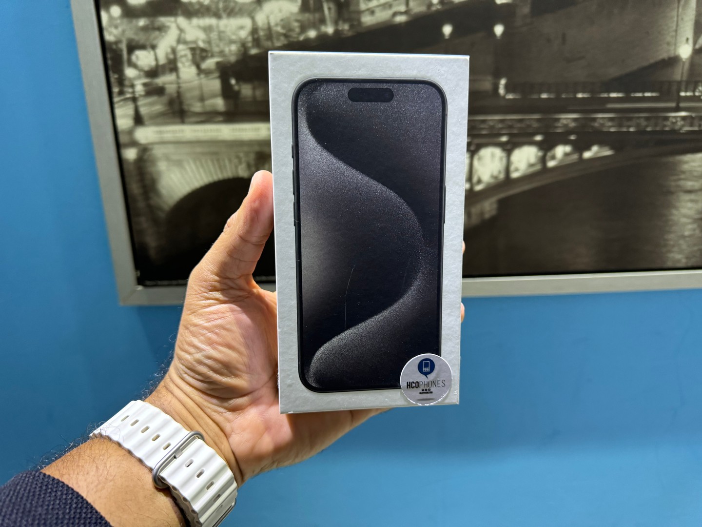celulares y tabletas - IPHONE 15 PRO 128GB BLACK, NUEVO SELLADO, DESBLOQUEADO 0