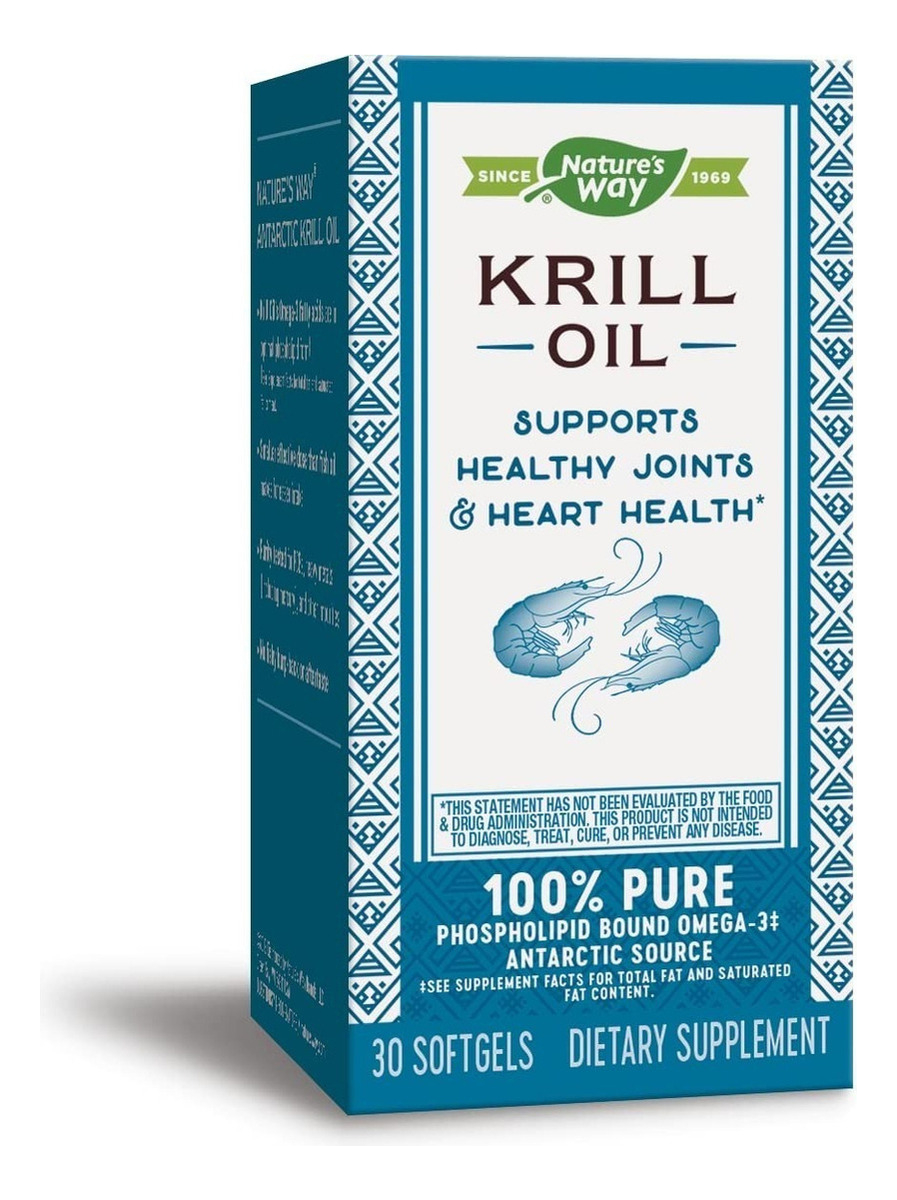 Salud y Equipamiento Médico - Aceite Krill Nature S Way 30 cap 0