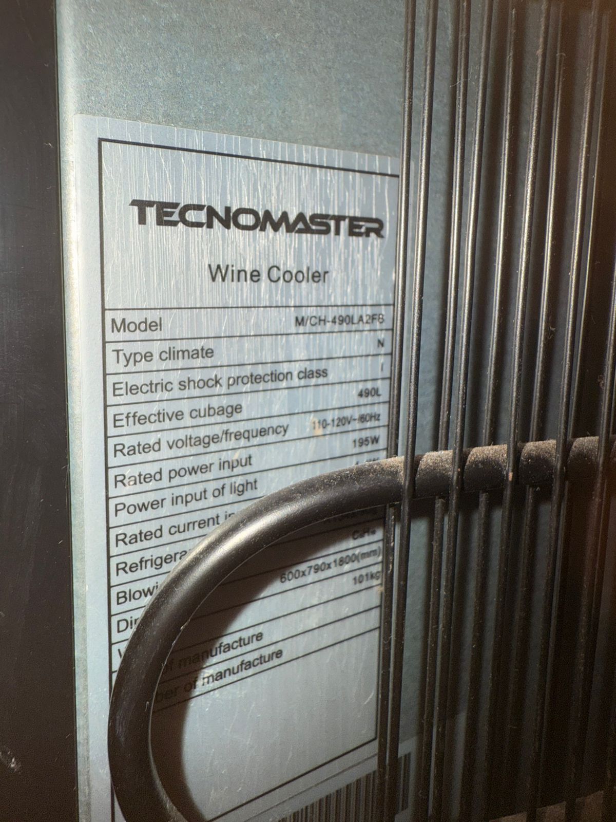 decoración y accesorios - Vinera Tecnomaster  116 botellas  3