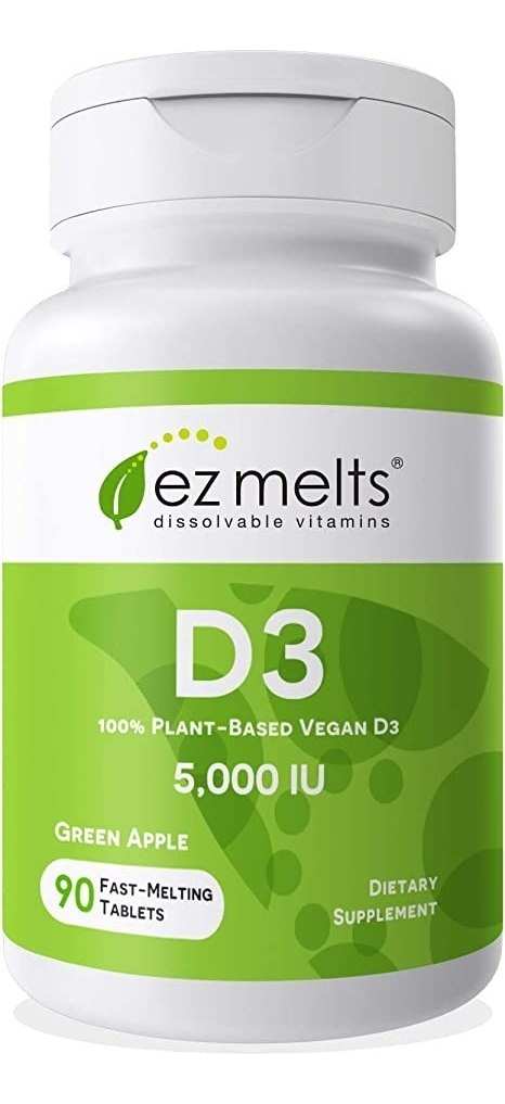Salud y Equipamiento Médico - Vitamina D3 5000 Iu Ez Melts - Uni - Unidad A $2496