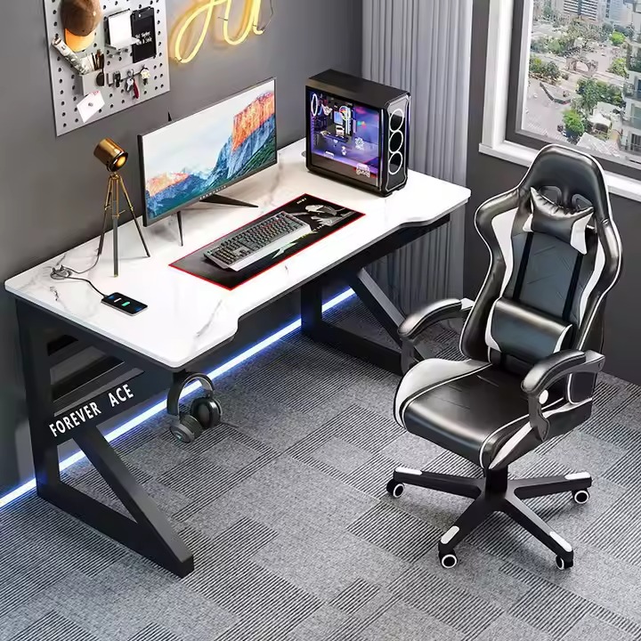 muebles y colchones - escritorio tipo gamer 0