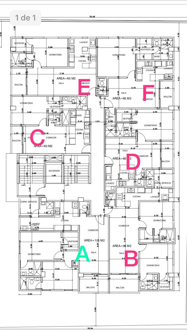 apartamentos - Proyecto de apartamentos en Evaristo Morales 3