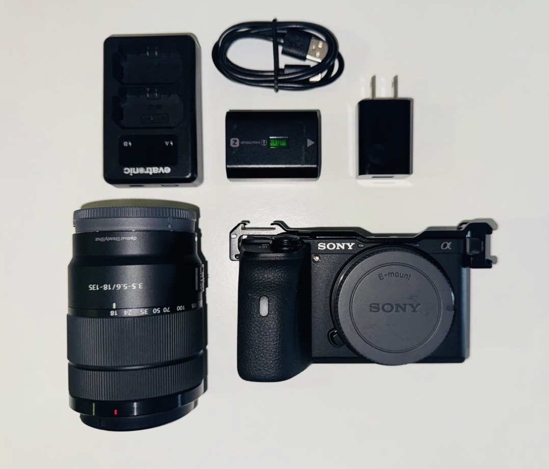 camaras y audio - Sony a6600 con lente