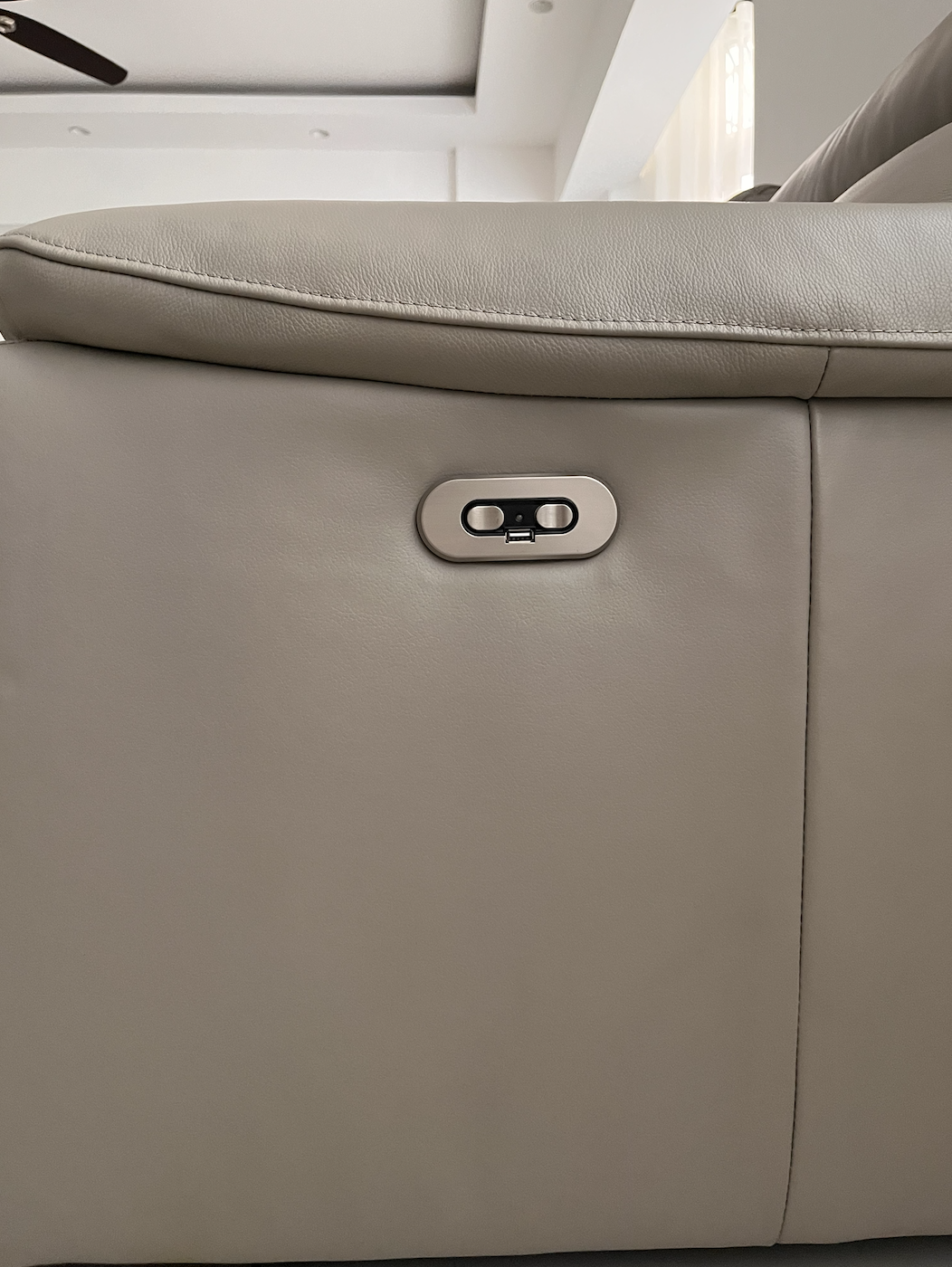 muebles y colchones - Mueble reclinable en piel  4