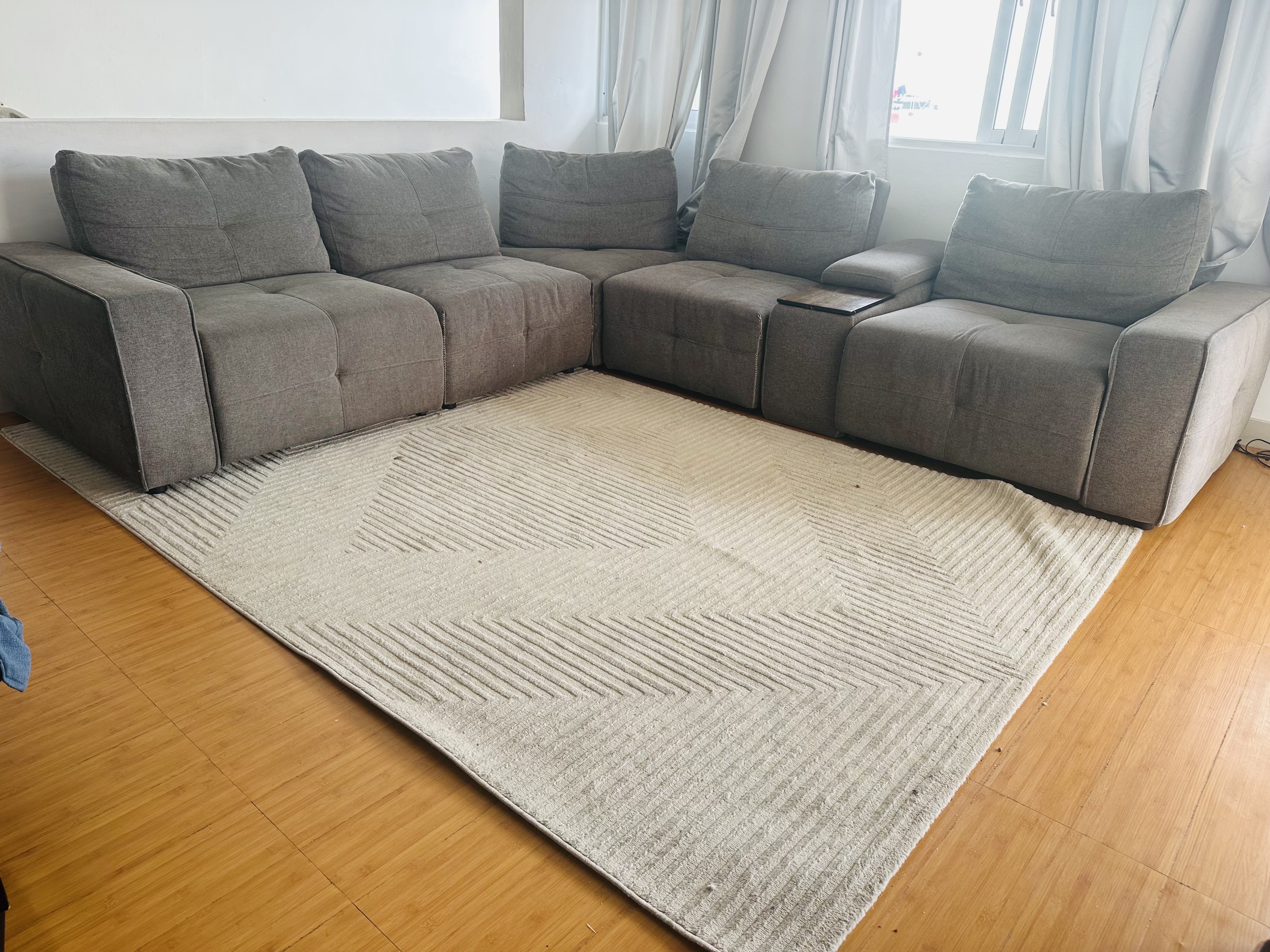 muebles y colchones - vendo en 65 mil por falta de espacio, comprados en 164 mil pesos, 6
