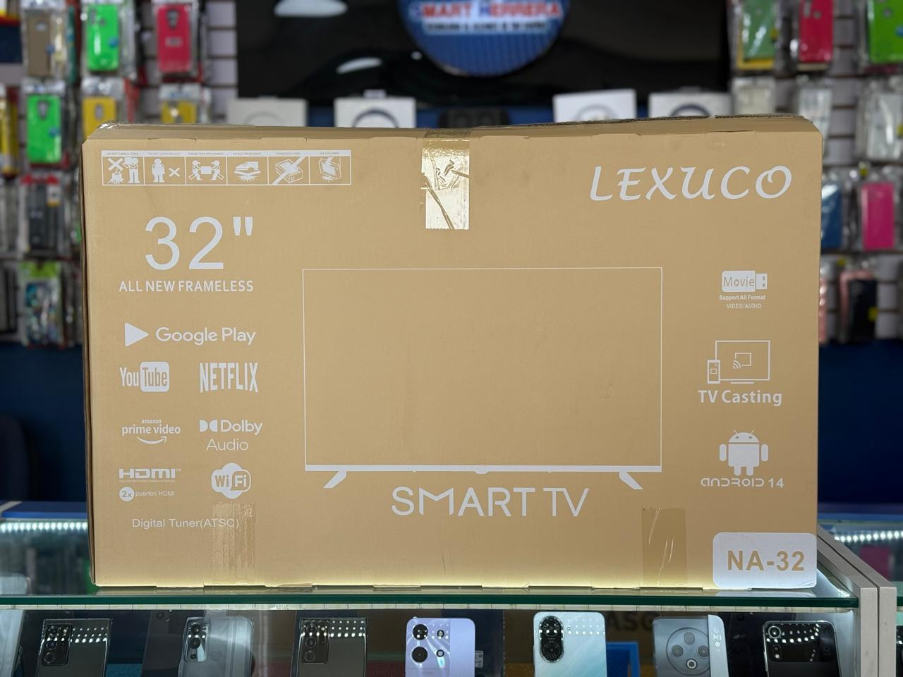 tv - SMART TV LEXUCO DE 32 PULGADAS HD NUEVA 