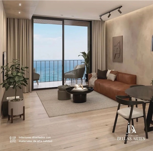apartamentos - venta de apartamentos de lujo amueblados en el Distrito Nacional con piscina 1