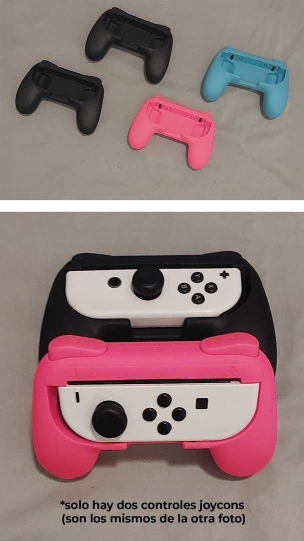 consolas y videojuegos - SWITCH OLED + 7 JUEGOS + ACCESORIOS 7