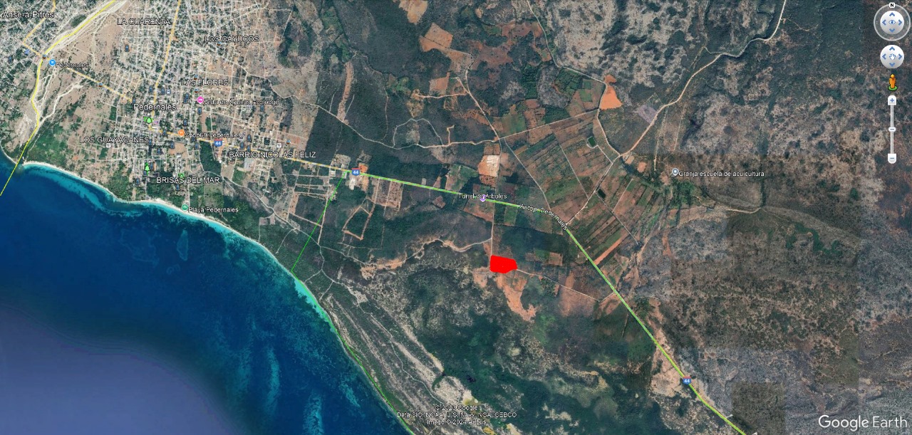 solares y terrenos - Solar en Pedernales de 20752 metros 