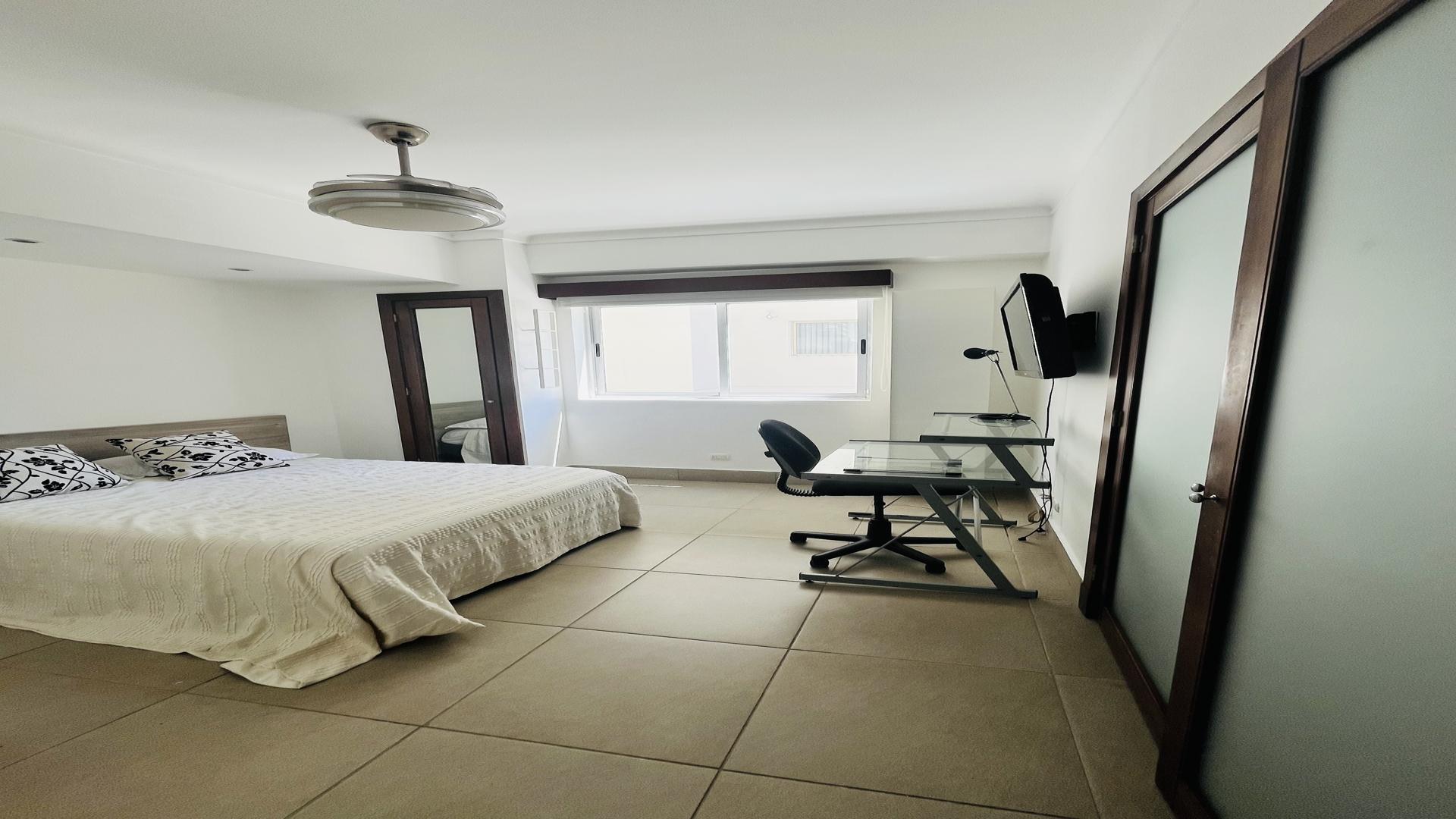 apartamentos - Se alquila Apto. de 2 Hab. amueblado en Piantini 9