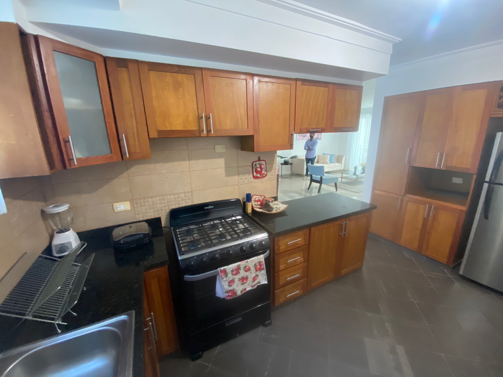 apartamentos - ALQUILER AMPLIO APT EN NACO  6