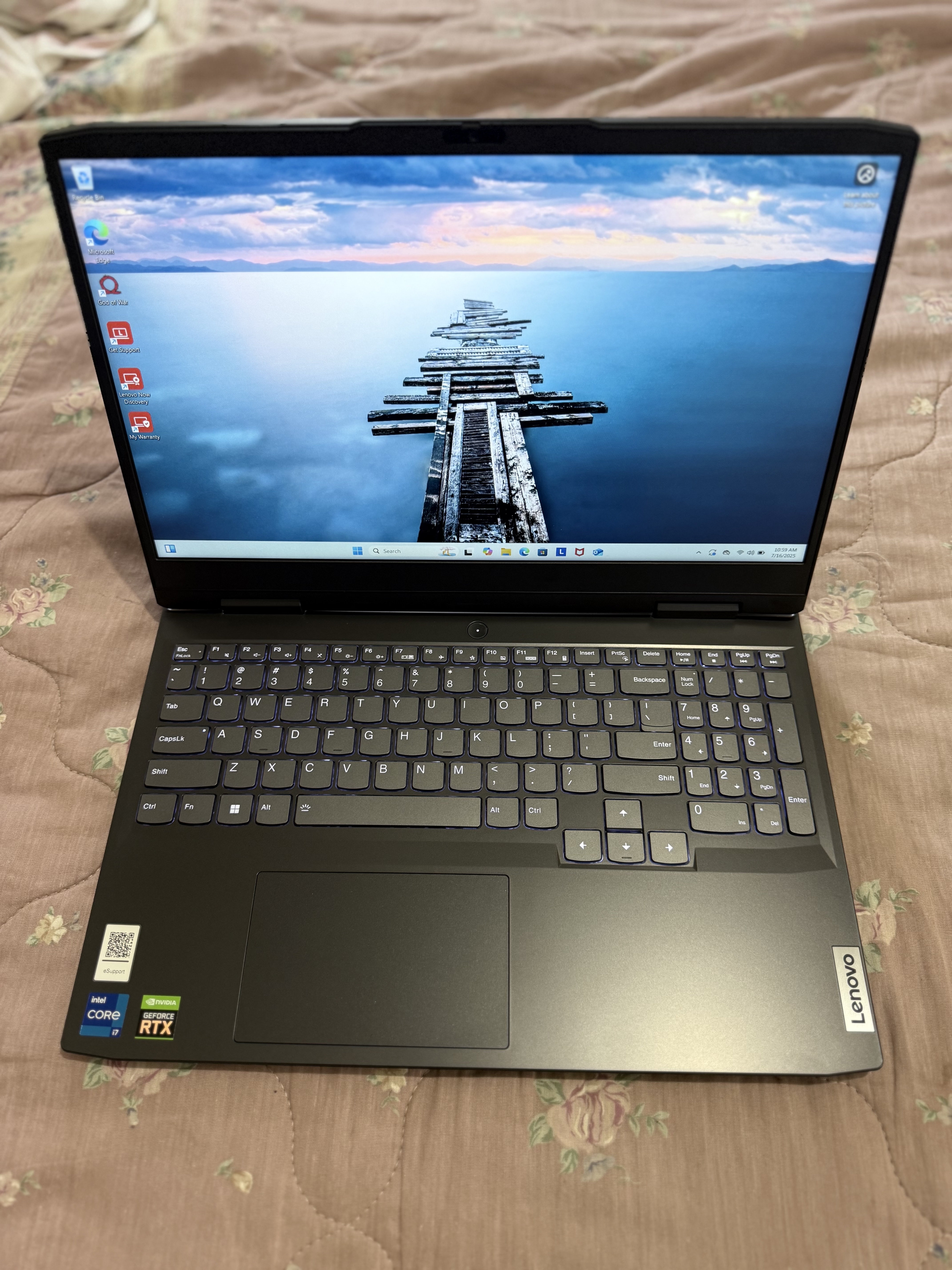 computadoras y laptops - laptop Gaming Lenovo ideapad gaming RTX3050 0