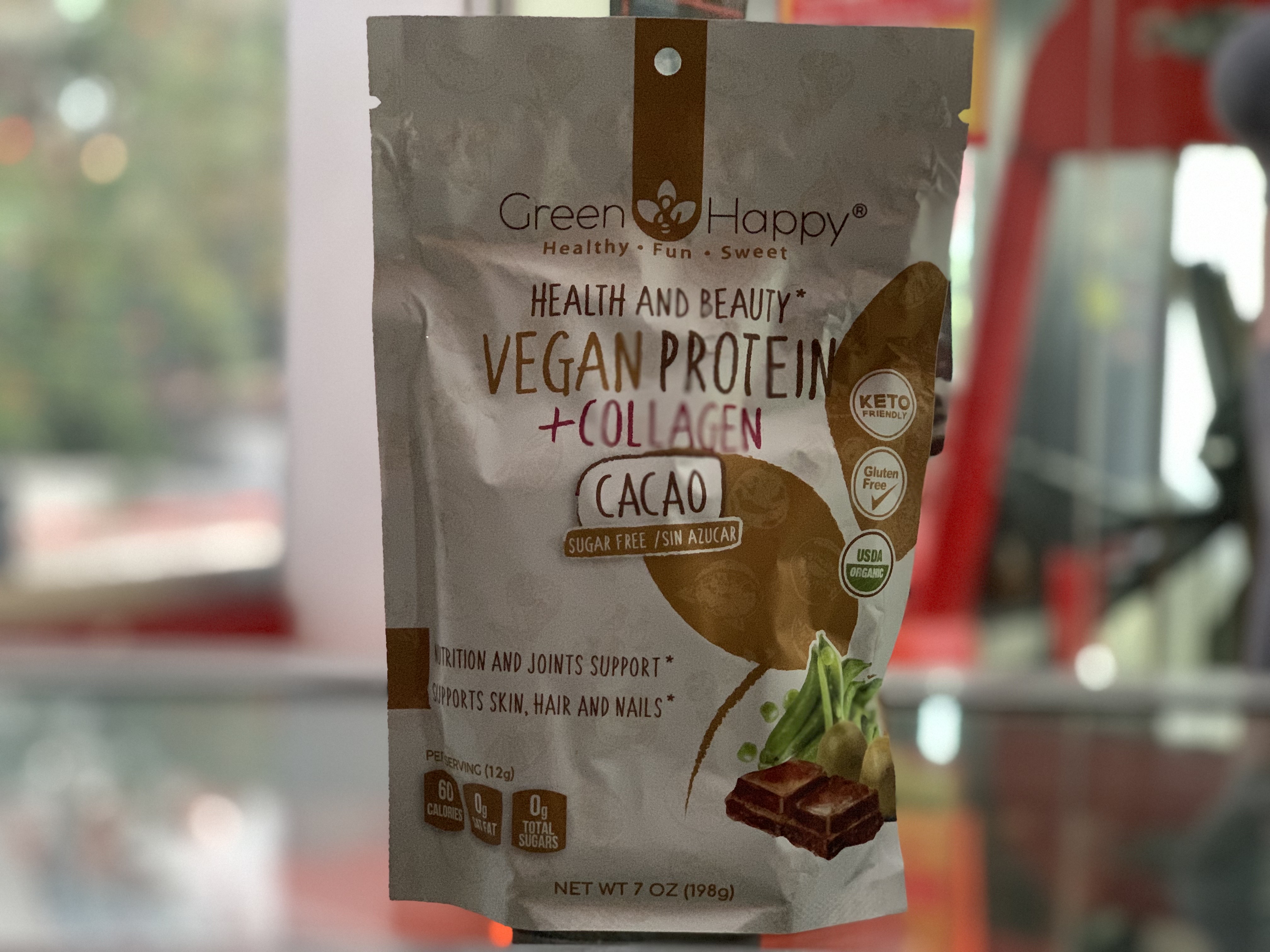 Salud y Equipamiento Médico - Vegan Protein + collagen and cacao  0