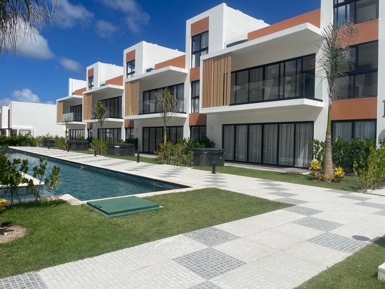 apartamentos - En venta apartamento nuevo amueblado, en Punta Cana RD 1