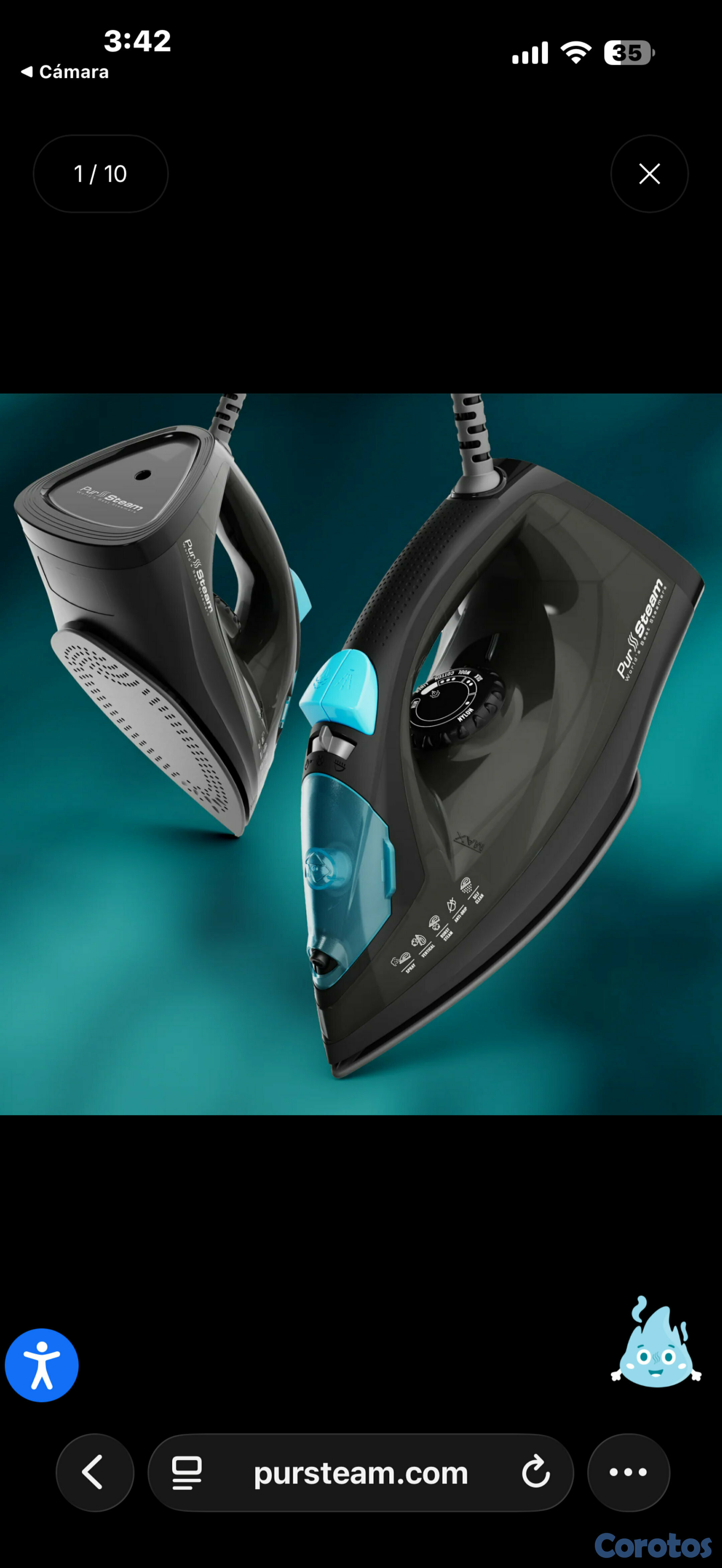 electrodomesticos - Plancha a Vapor Nueva 3