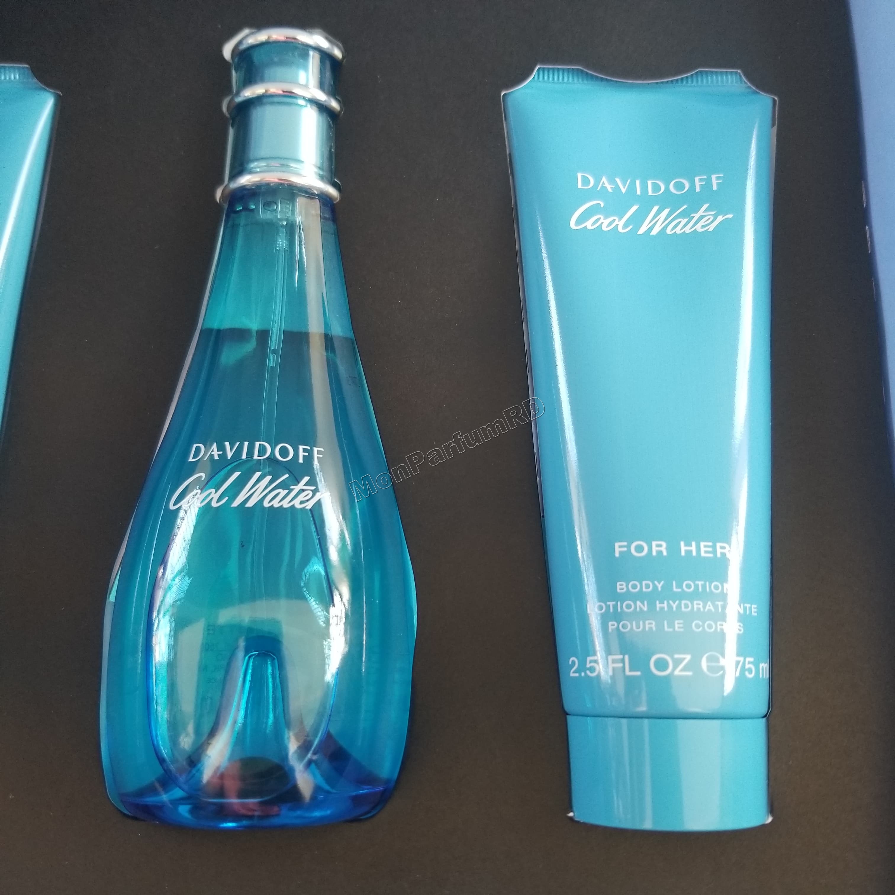 salud y belleza - Perfume Cool Water damas by Davidoff. Estuche 4