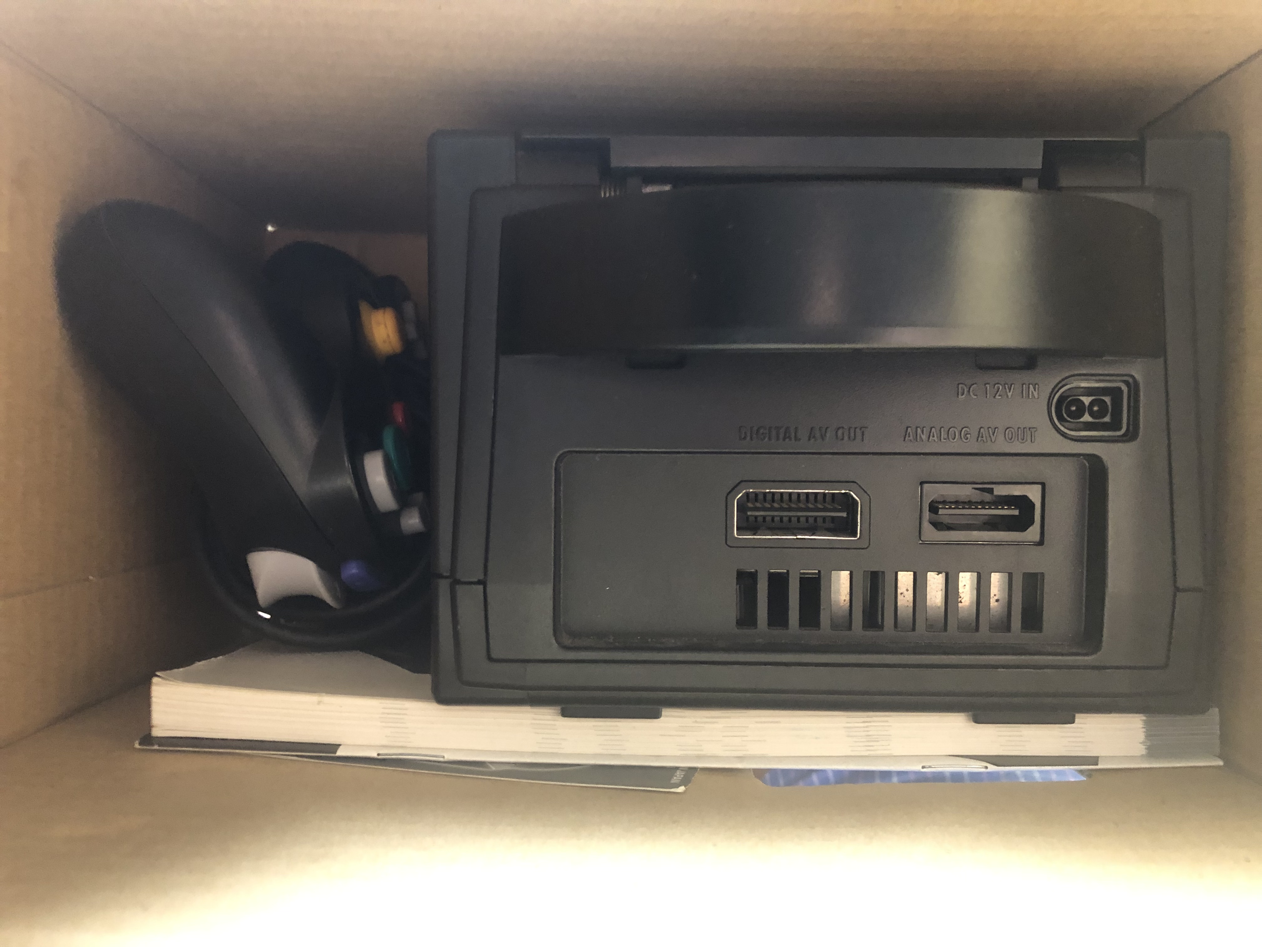 consolas y videojuegos - Nintendo GameCube en su caja con todos sus accesorios 1