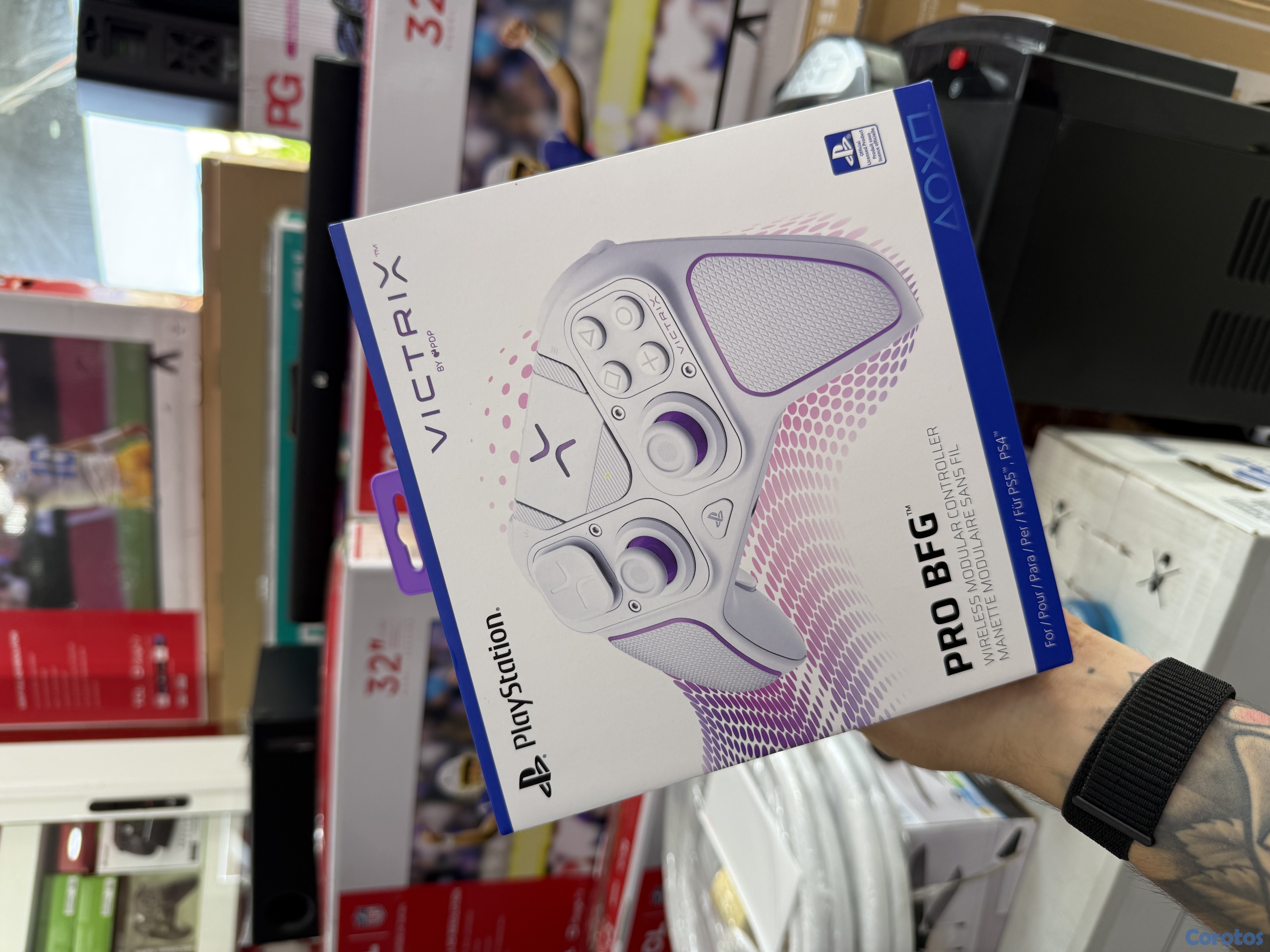 consolas y videojuegos - Control Victrix Blanco Nuevo